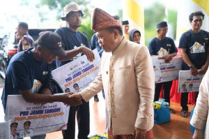 Pemprov Jambi Bedah 51 Rumah di Tanjabtim Lewat Program Pro Jambi Tangguh