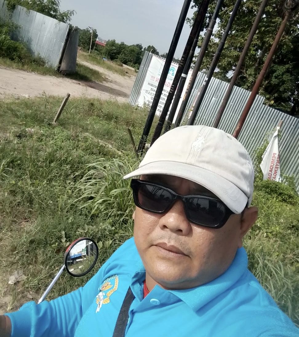 Zainal Abidin di lokasi rencana pembangunan TUKS.