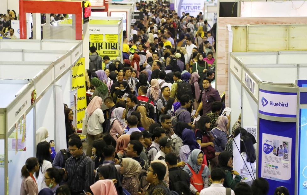 Ilustrasi pencari kerja.