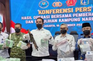 Serbu 53 Titik Kampung Narkoba Serentak, 1.259 Orang Diamankan