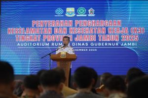 Gubernur Ajak Perusahaan Pertahankan dan Tingkatkan Prestasi K3