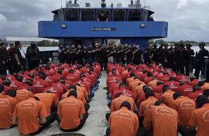 1.882 Tahanan Beresiko Tinggi Dikirim ke Nusakambangan