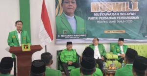 Terpilih Aklamasi, Fadhil Arief Kembali Pimpin PPP Jambi 