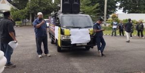 Aksi ke DPRD Kota Jambi, Aliansi Masyarakat Adat Melayu Desak Pemerintah Tutup Helen’s Play Mart