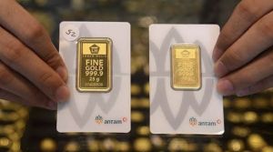 Harga Emas Antam Kembali Melonjak