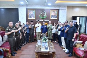 Perkuat Kolaborasi di Wilayah Kerja, Staf Ahli Sekretaris SKK Migas Sambangi Kejati Jambi