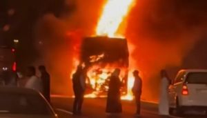Bus Bawa Puluhan Jamaah Umrah Asal Indonesia Terbakar Dekat Kota Madinah