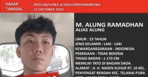 Tampang Alung, Tersangka 58 Kg Sabu yang Kabur Saat Diperiksa Penyidik Polda Jambi