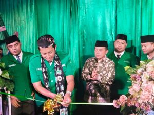 Ketum GP Ansor dan Gubernur Al Haris Resmikan BUMA, Siap Gerakkan Ekonomi Umat Jambi
