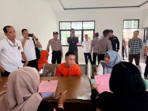 Alung Kurir 58 Kg Sabu yang Sempat Kabur Dari Polda Dilimpahkan ke JPU Kejari Jambi