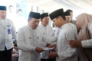 Peringati 10 Muharram, Pemprov Jambi Santuni Ribuan Anak Yatim dan Difabel