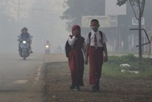 Dampak Asap, Pembelajaran Jarak Jauh Siswa PAUD hingga SMP di Kota Jambi Diperpanjang