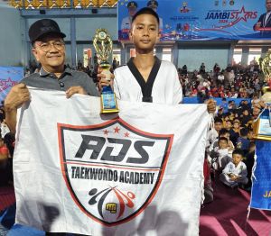 Buah Kerja Keras, ADS Taekwondo Academy Sabet Dua Gelar Juara Umum di Jambi Stars